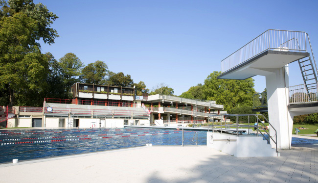 Ulrich Ssimons - Aachen Freibad Hangeweiher